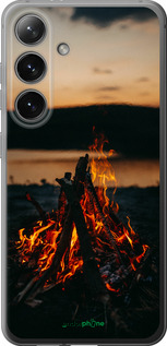 Силіконовий чехол Вогонь для Samsung Galaxy S24 - 6021u-3390 изображение 
