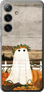 Силиконовый чехол Призрак для Samsung Galaxy S24 - 6245u-3390 изображение 
