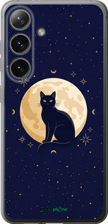 Силиконовый чехол 'Cute Cat Celestial/Witchy' для Samsung Galaxy S24 изображение 5