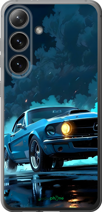 Силіконовий чехол Форд мустанг для Samsung Galaxy S24 - 6374u-3390 изображение 