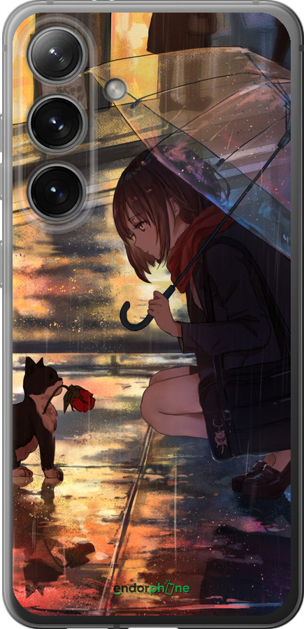 Силіконовий чехол Anime для Samsung Galaxy S24 - 6609u-3390 изображение 