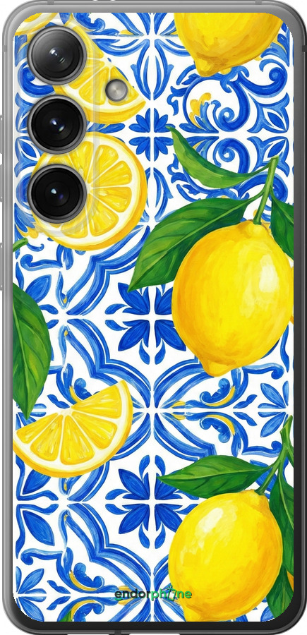 Силиконовый чехол Grocery Girl Italian Summer для Samsung Galaxy S24 - 6766u-3390 изображение 