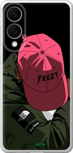 Силиконовый чехол logo de yeezy для Samsung Galaxy S25 Edge - 3995u-3923 изображение 