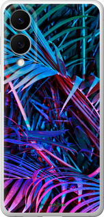 Силиконовый чехол Папоротник под ультрафиолетом для Samsung Galaxy S25 Edge - 4069u-3923 изображение 