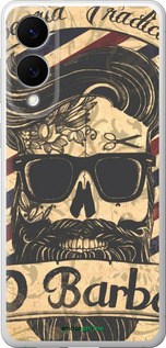 Силиконовый чехол Barber Shop для Samsung Galaxy S25 Edge - 4097u-3923 изображение 