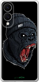 Силиконовый чехол Обезьяна в ярости для Samsung Galaxy S25 Edge - 4137u-3923 изображение 