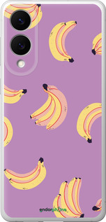 Силиконовый чехол Бананы для Samsung Galaxy S25 Edge - 4312u-3923 изображение 