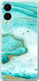 Силіконовий чехол Мармуровий для Samsung Galaxy S25 Edge - 4895u-3923 изображение 