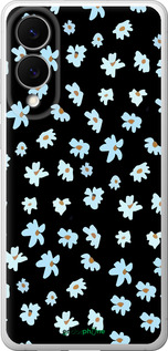 Силіконовий чехол Квітковий для Samsung Galaxy S25 Edge - 4900u-3923 изображение 