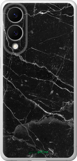Силиконовый чехол Черный мрамор v2 для Samsung Galaxy S25 Edge - 5568u-3923 изображение 