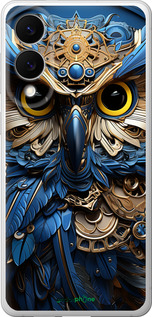 Силиконовый чехол Сова v2 для Samsung Galaxy S25 Edge - 5649u-3923 изображение 