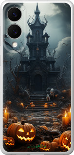 Силиконовый чехол Мрачный дом для Samsung Galaxy S25 Edge - 5655u-3923 изображение 