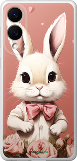 Силіконовий чехол Зайчик для Samsung Galaxy S25 Edge - 5669u-3923 изображение 
