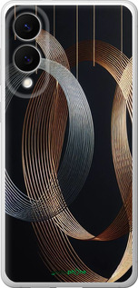 Силиконовый чехол Симфония для Samsung Galaxy S25 Edge - 5835u-3923 изображение 