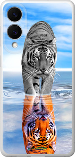 Силіконовий чехол Тигр для Samsung Galaxy S25 Edge - 6016u-3923 изображение 