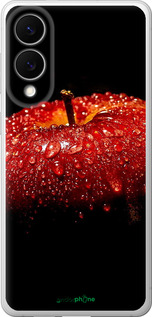 Силиконовый чехол Яблоко для Samsung Galaxy S25 Edge - 6022u-3923 изображение 