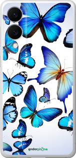 Силіконовий чехол Метелики для Samsung Galaxy S25 Edge - 6023u-3923 изображение 