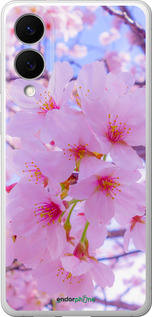 Силіконовий чехол Сакура для Samsung Galaxy S25 Edge - 6029u-3923 изображение 