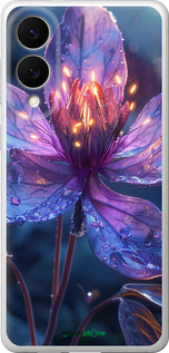 Силіконовий чехол Магічна квітка для Samsung Galaxy S25 Edge - 6038u-3923 изображение 
