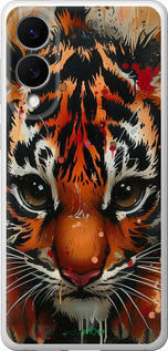 Силиконовый чехол Mini tiger для Samsung Galaxy S25 Edge - 6052u-3923 изображение 