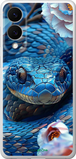 Силіконовий чехол Blue Snake для Samsung Galaxy S25 Edge - 6079u-3923 изображение 