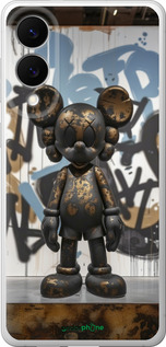 Силиконовый чехол Bronze kaws v2 для Samsung Galaxy S25 Edge - 6098u-3923 изображение 