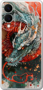 Силиконовый чехол Стихия огня для Samsung Galaxy S25 Edge - 6101u-3923 изображение 