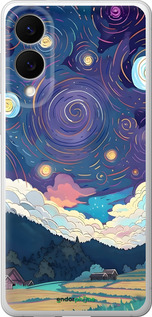 Силиконовый чехол Креативный арт для Samsung Galaxy S25 Edge - 6322u-3923 изображение 