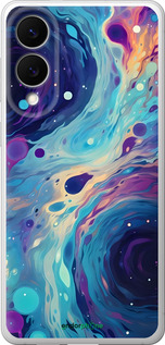Силиконовый чехол Арт акварель для Samsung Galaxy S25 Edge - 6329u-3923 изображение 