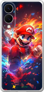 Силиконовый чехол Супер Марио для Samsung Galaxy S25 Edge - 6342u-3923 изображение 