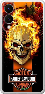 Силіконовий чехол Харлей девидсон для Samsung Galaxy S25 Edge - 6370u-3923 изображение 