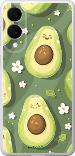Силиконовый чехол Авокадо для Samsung Galaxy S25 Edge - 6380u-3923 изображение 