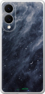 Силіконовий чехол Сині хмари, Синій місяць для Samsung Galaxy S25 Edge - 6398u-3923 изображение 