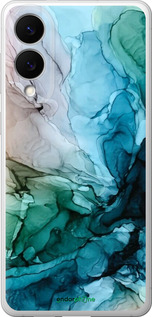 Силиконовый чехол С красочной абстрактной картиной Соленые берега для Samsung Galaxy S25 Edge - 6405u-3923 изображение 