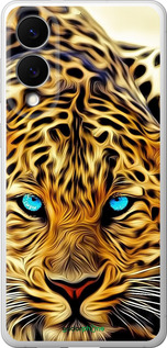 Силиконовый чехол Леопард для Samsung Galaxy S25 Edge - 6611u-3923 изображение 