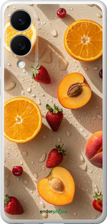 Силіконовий чехол Фрукти 3 для Samsung Galaxy S25 Edge - 6703u-3923 изображение 