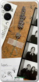 Силиконовый чехол Aesthetic Scrapbook Collage для Samsung Galaxy S25 Edge - 6773u-3923 изображение 