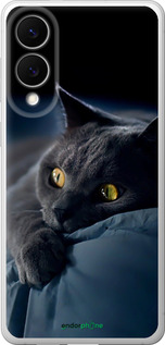 Силіконовий чохол 'Димчастий кіт' для Samsung Galaxy S25 Edge -  зображення 3