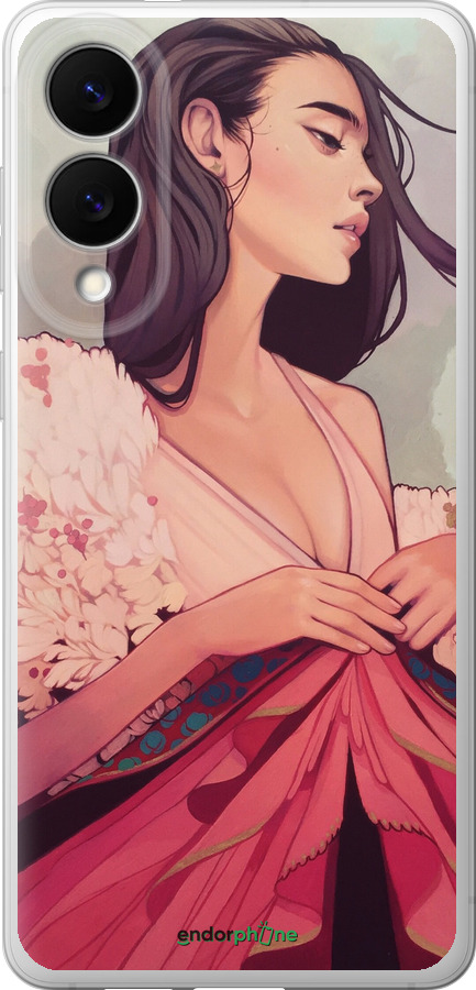 Силиконовый чехол Kelsey Beckett для Samsung Galaxy S25 Edge - 4034u-3923 изображение 