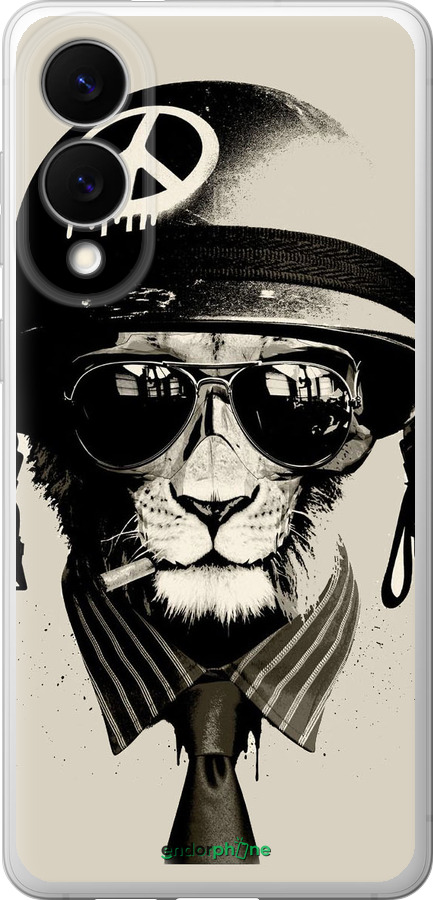 Силиконовый чехол tattoo soldier для Samsung Galaxy S25 Edge - 4165u-3923 изображение 