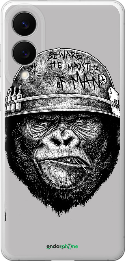 Силиконовый чехол military monkey для Samsung Galaxy S25 Edge - 4177u-3923 изображение 