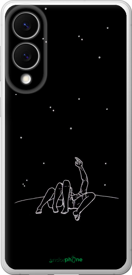 Силиконовый чехол Романтика для Samsung Galaxy S25 Edge - 4306u-3923 изображение 