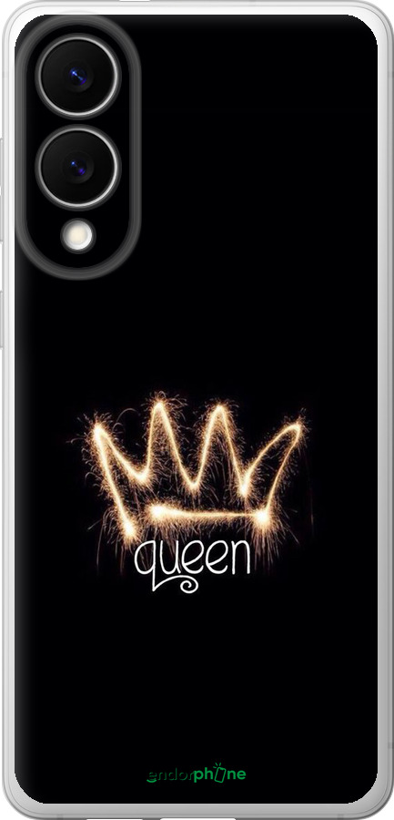 Силиконовый чехол Корона для Samsung Galaxy S25 Edge - 4337u-3923 изображение 