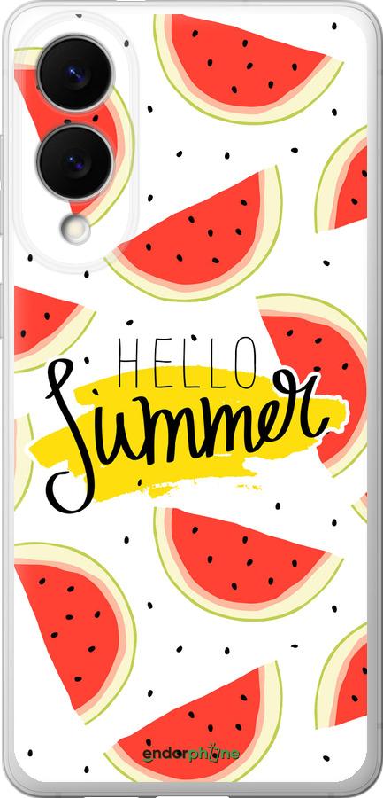 Силиконовый чехол Hello Summer для Samsung Galaxy S25 Edge - 4356u-3923 изображение 
