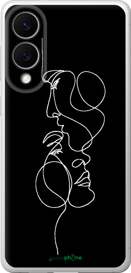 Силиконовый чехол Пара для Samsung Galaxy S25 Edge - 4457u-3923 изображение 