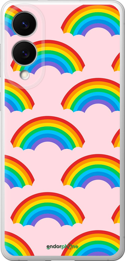Силіконовий чехол Rainbows для Samsung Galaxy S25 Edge - 4478u-3923 изображение 