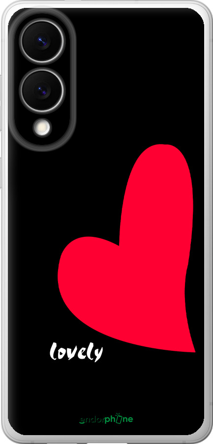 Силиконовый чехол Lovely для Samsung Galaxy S25 Edge - 4580u-3923 изображение 