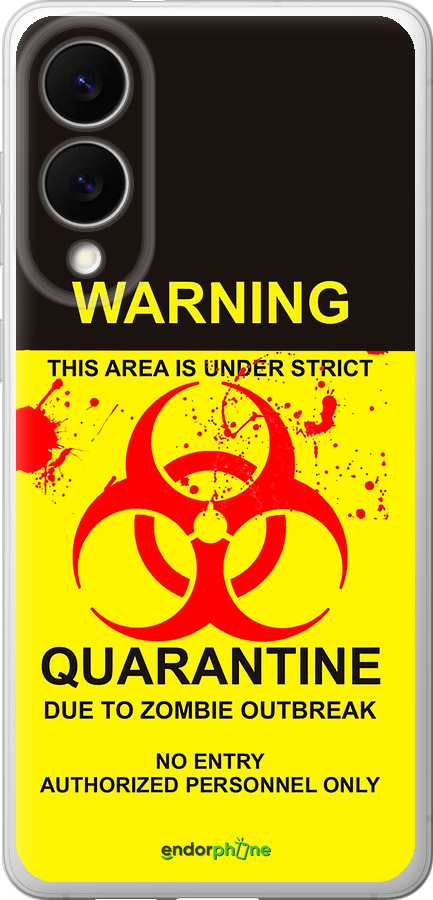Силіконовий чехол Biohazard 9 для Samsung Galaxy S25 Edge - 4825u-3923 изображение 