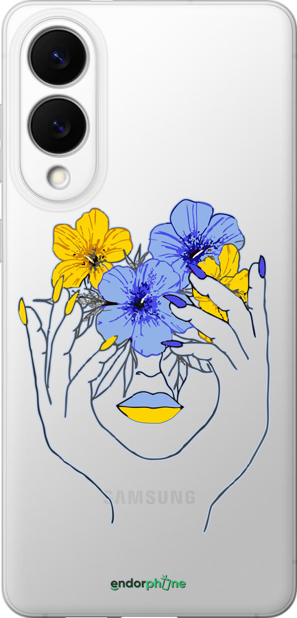 Силіконовий чехол Дівчина v4 для Samsung Galaxy S25 Edge - 5276u-3923 изображение 