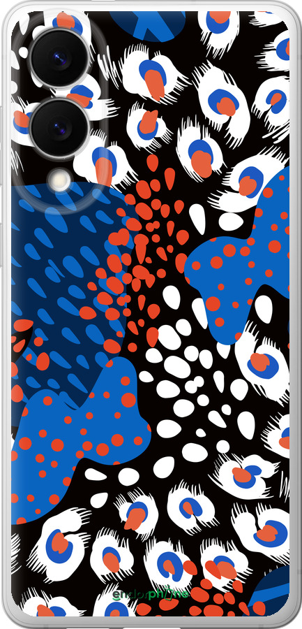 Силиконовый чехол Абстрактный фон v2 для Samsung Galaxy S25 Edge - 5503u-3923 изображение 